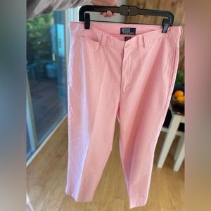 Ralph Lauren men’s pink cotton pants sz 34*30